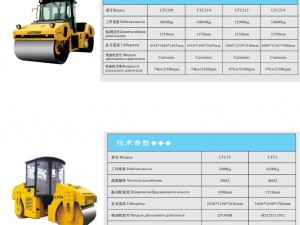路通双钢轮压路机